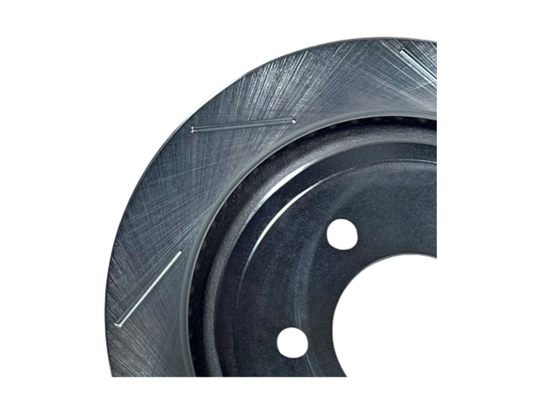 Toyota Tacoma Brake Rotors (2) - Rear - Baer Brakes - Claw Performance, Slot/Zinc - `24-`25